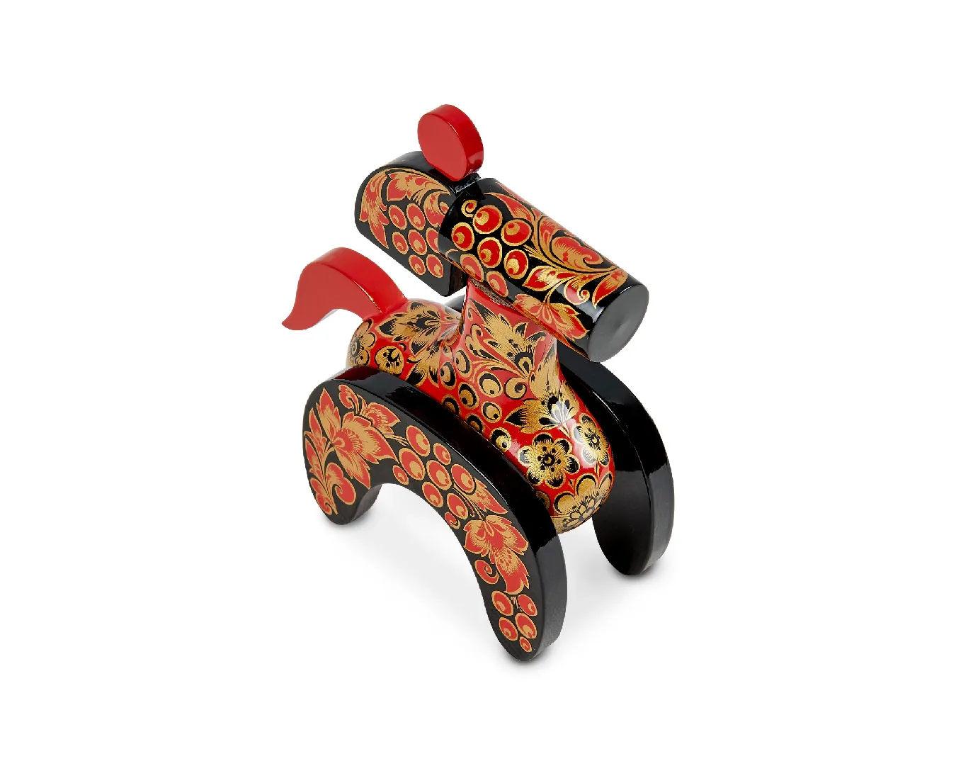 Модель для коллекционирования «Лошадка», коллекция «Классическая Хохлома»