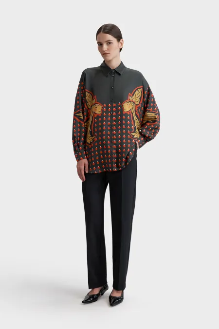 Шелковая блузка