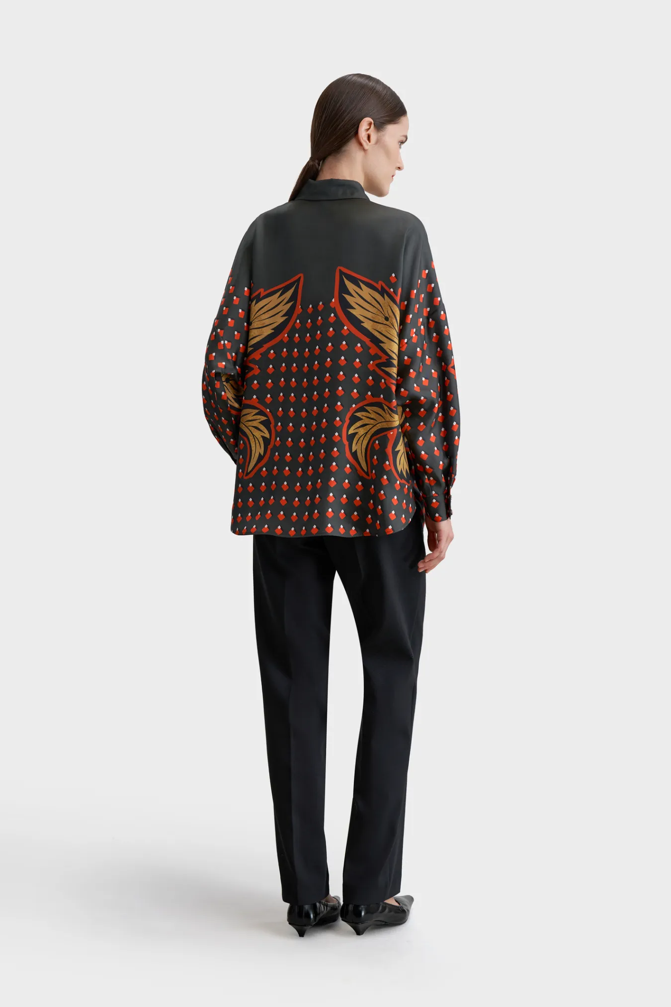 Шелковая блузка