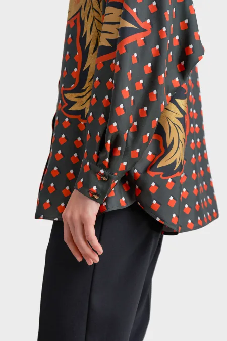 Шелковая блузка