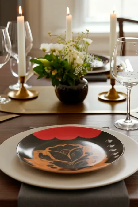 Тарелка закусочная, коллекция «Орнаментальные блоки»