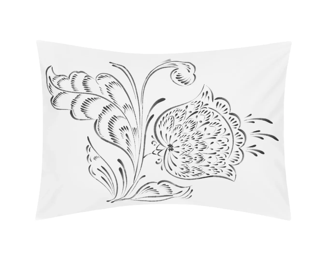 Двуспальный комплект постельного белья с принтом «Сад‎»‎