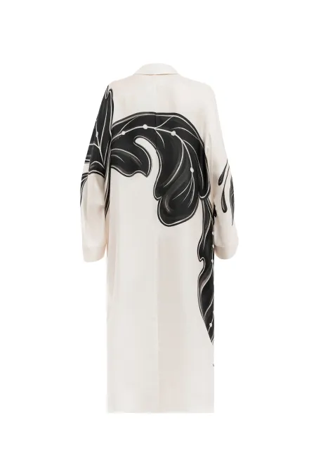 Платье-рубашка из премиального шелка