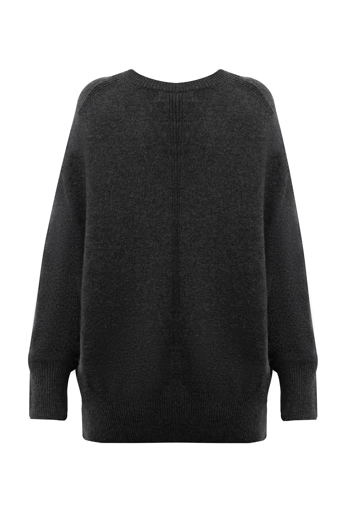 Удлиненный джемпер из шерсти и кашемира