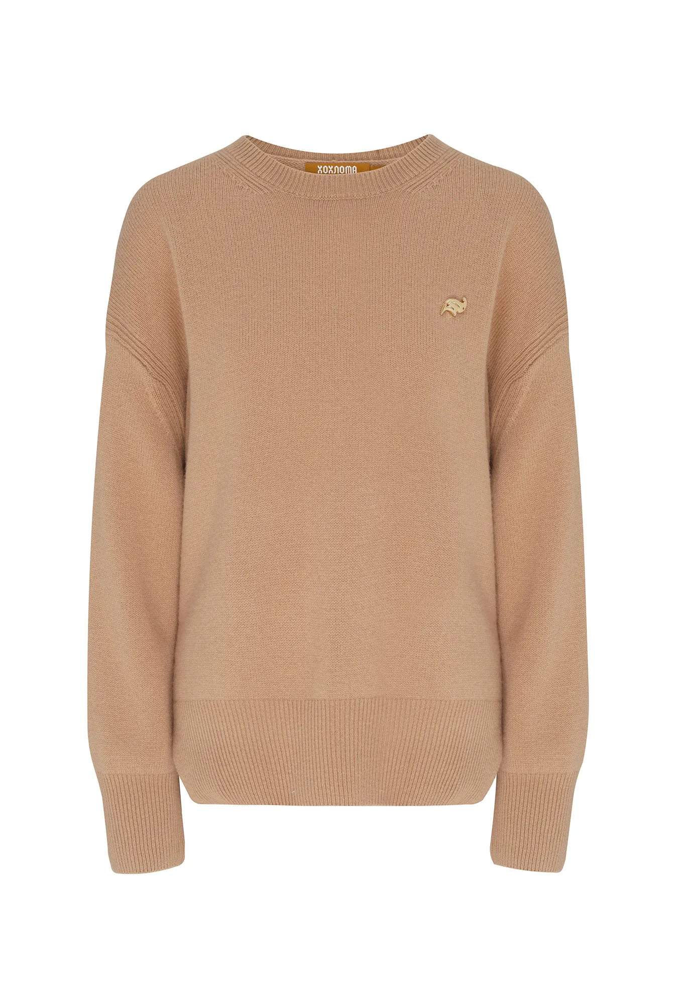 Удлиненный джемпер из шерсти и кашемира