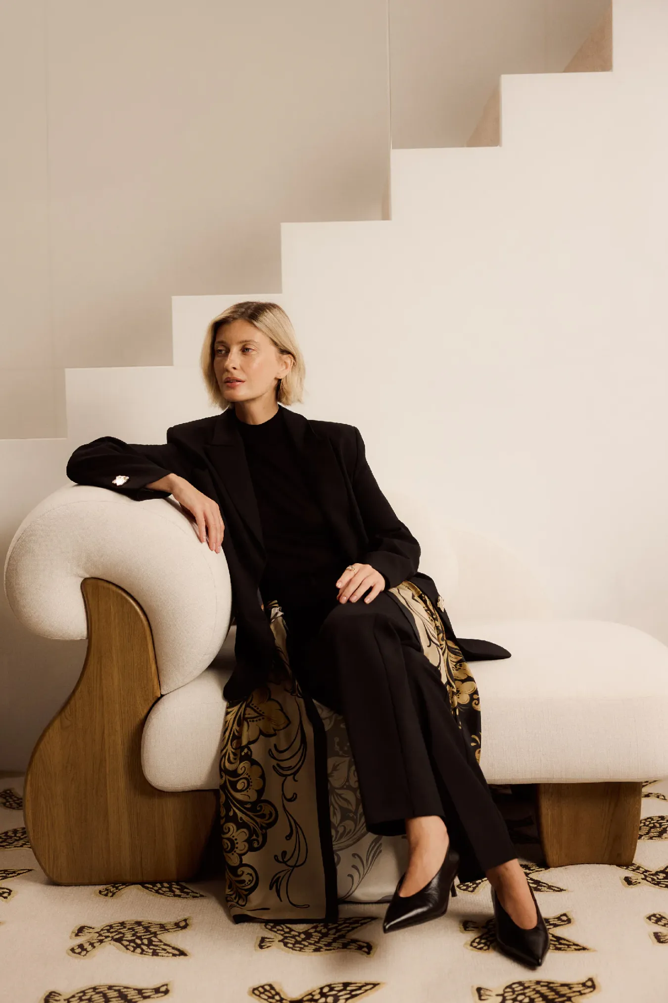 Однобортный жакет