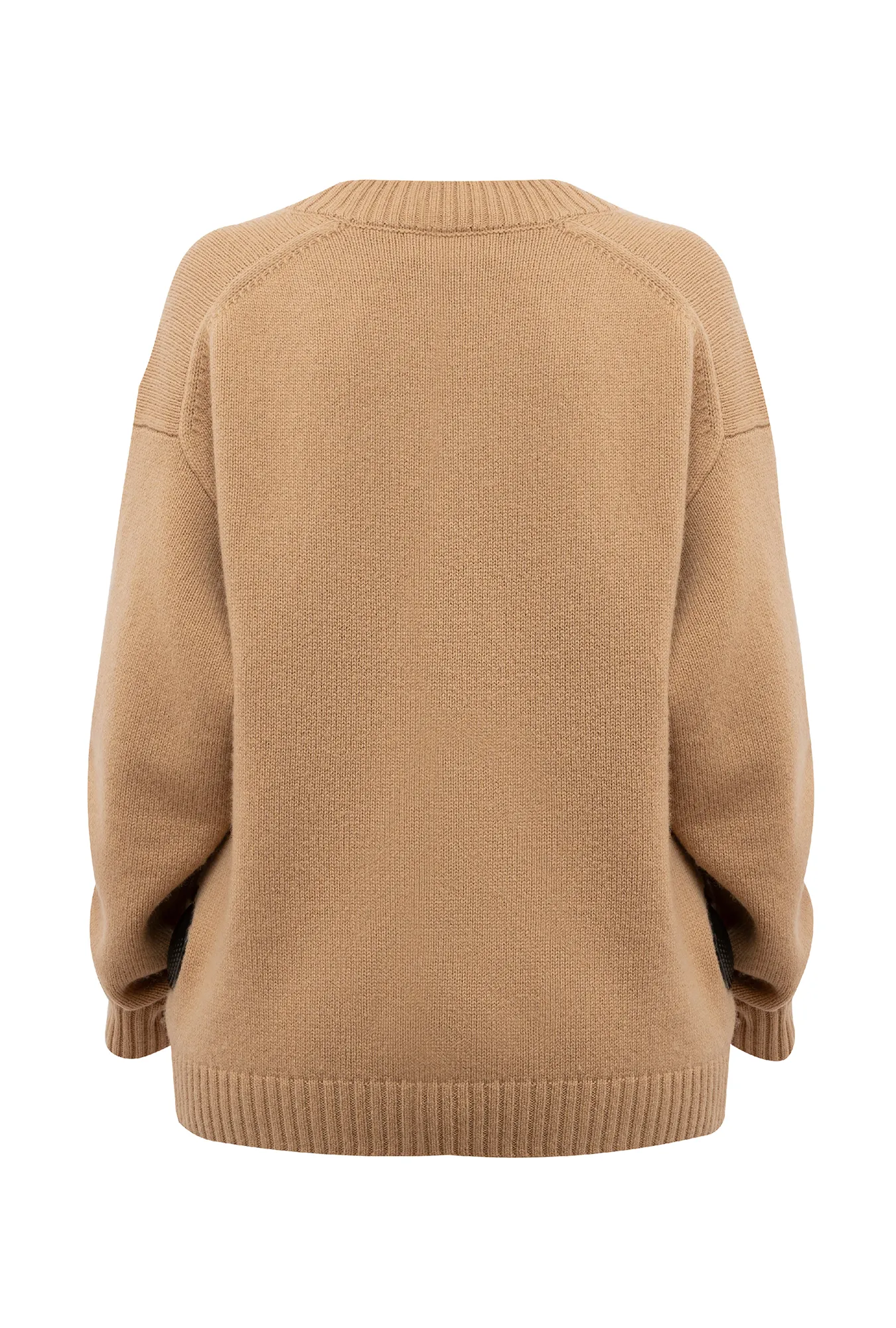 Джемпер из шерстяной пряжи