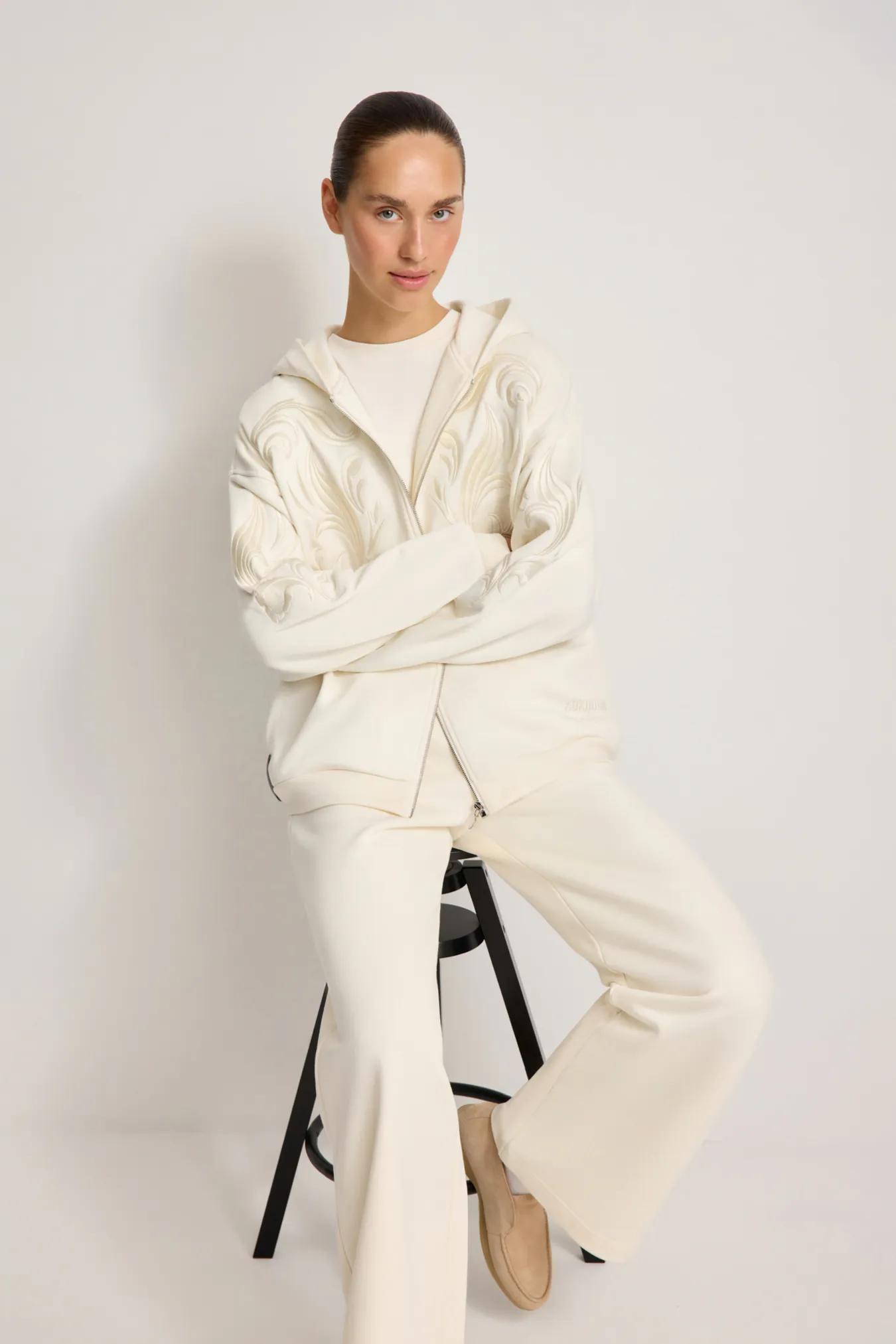 Женские брюки из хлопка