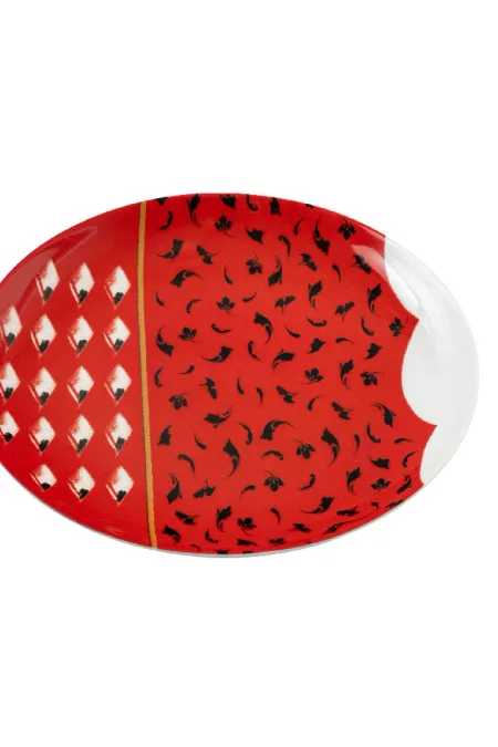 Блюдо овальное, коллекция «Орнаментальные блоки»