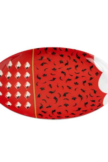 Блюдо овальное, коллекция «Орнаментальные блоки»