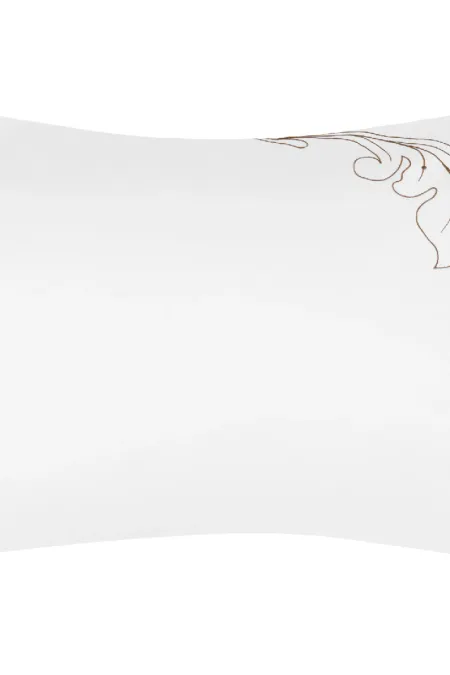 Двуспальный комплект постельного белья с вышивкой «Кудрина‎»‎