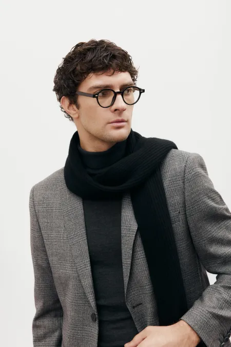 Однобортный пиджак из премиальной шерсти