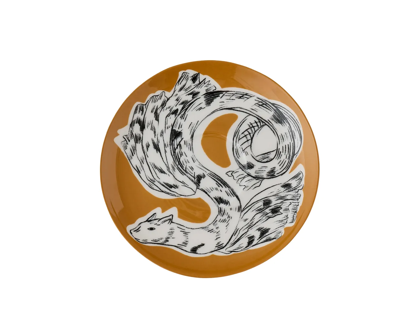 Пара чайная, коллекция «Перья на золоте»