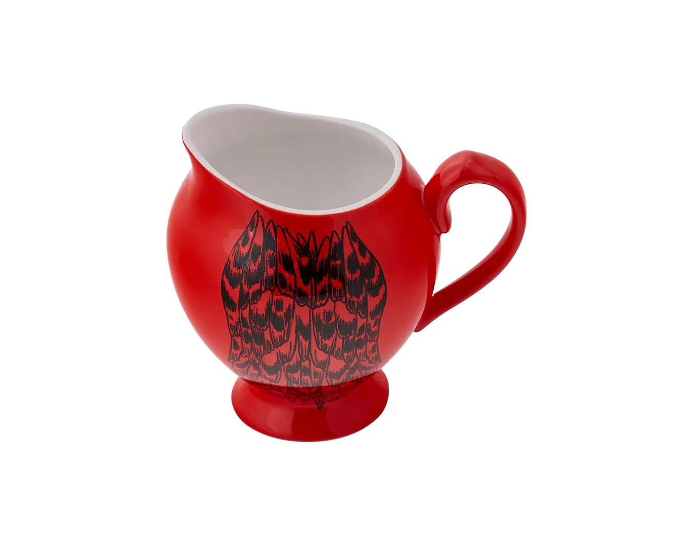 Соусник, коллекция «Перья на красном»