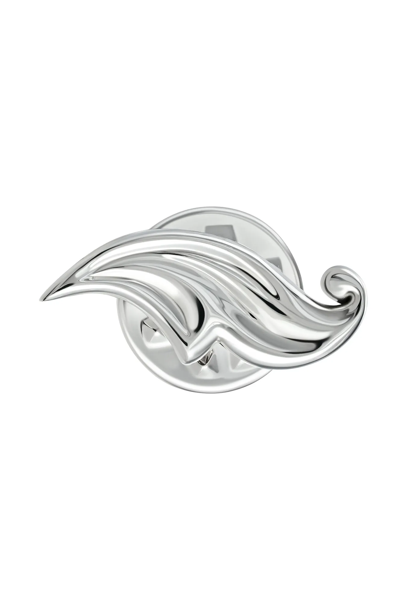 Брошь из серебра 925 пробы с родированием