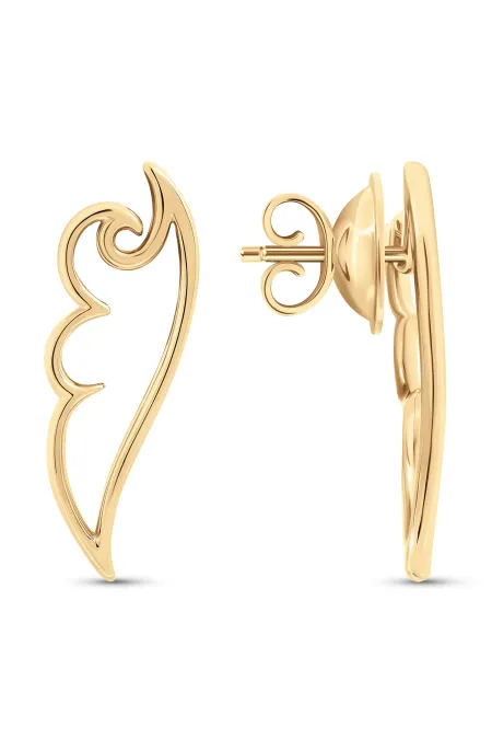 Серьги из золота 585 пробы