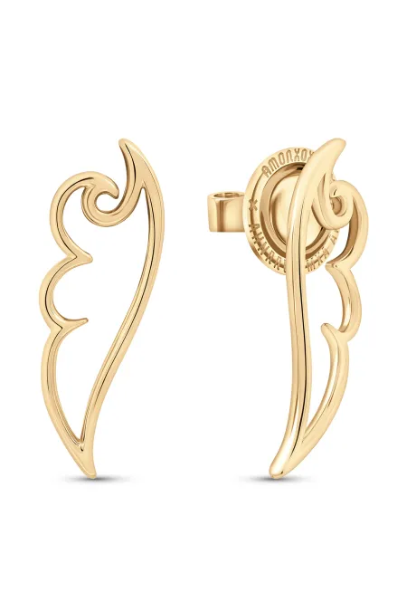 Серьги из золота 585 пробы