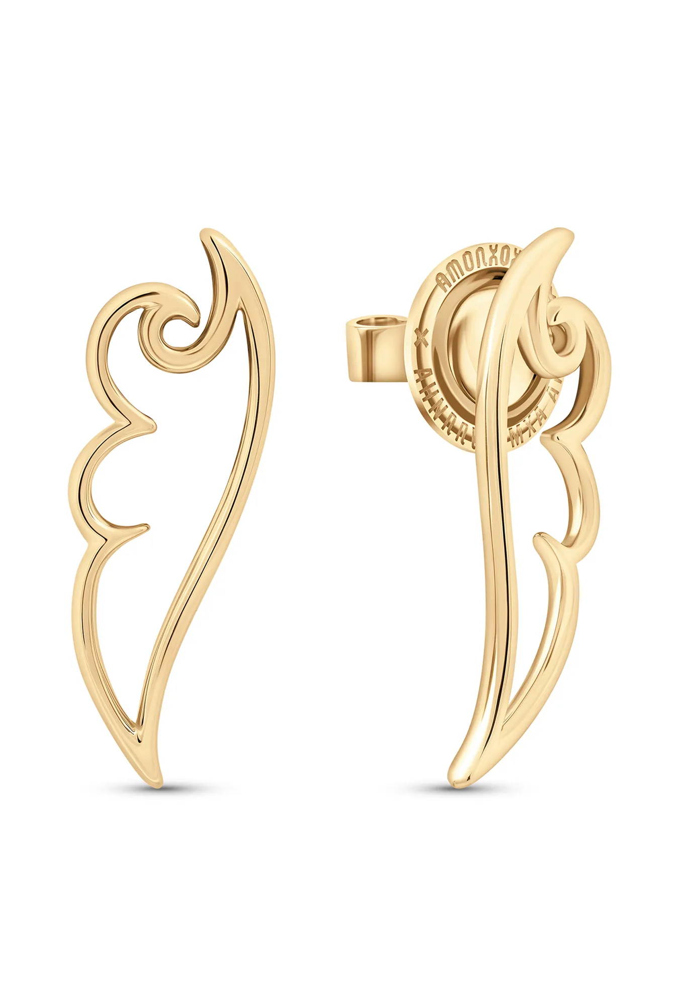 Серьги из золота 585 пробы