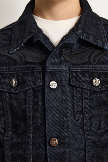 Детская джинсовая куртка