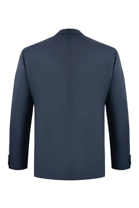 Классический однобортный пиджак прямого силуэта