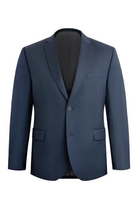 Классический однобортный пиджак прямого силуэта