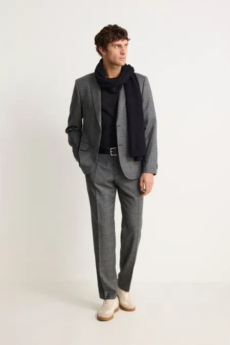 Шерстяные брюки классические