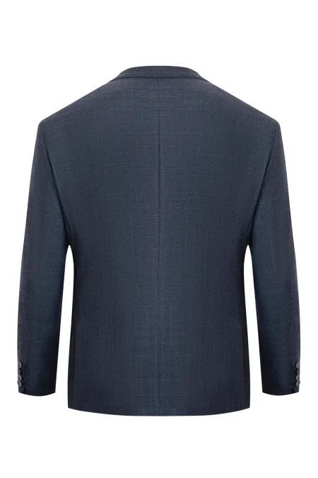 Классический однобортный пиджак прямого силуэта