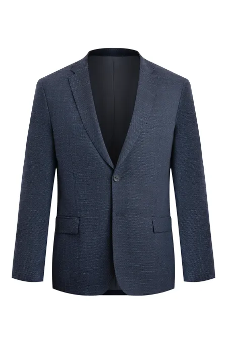 Классический однобортный пиджак прямого силуэта
