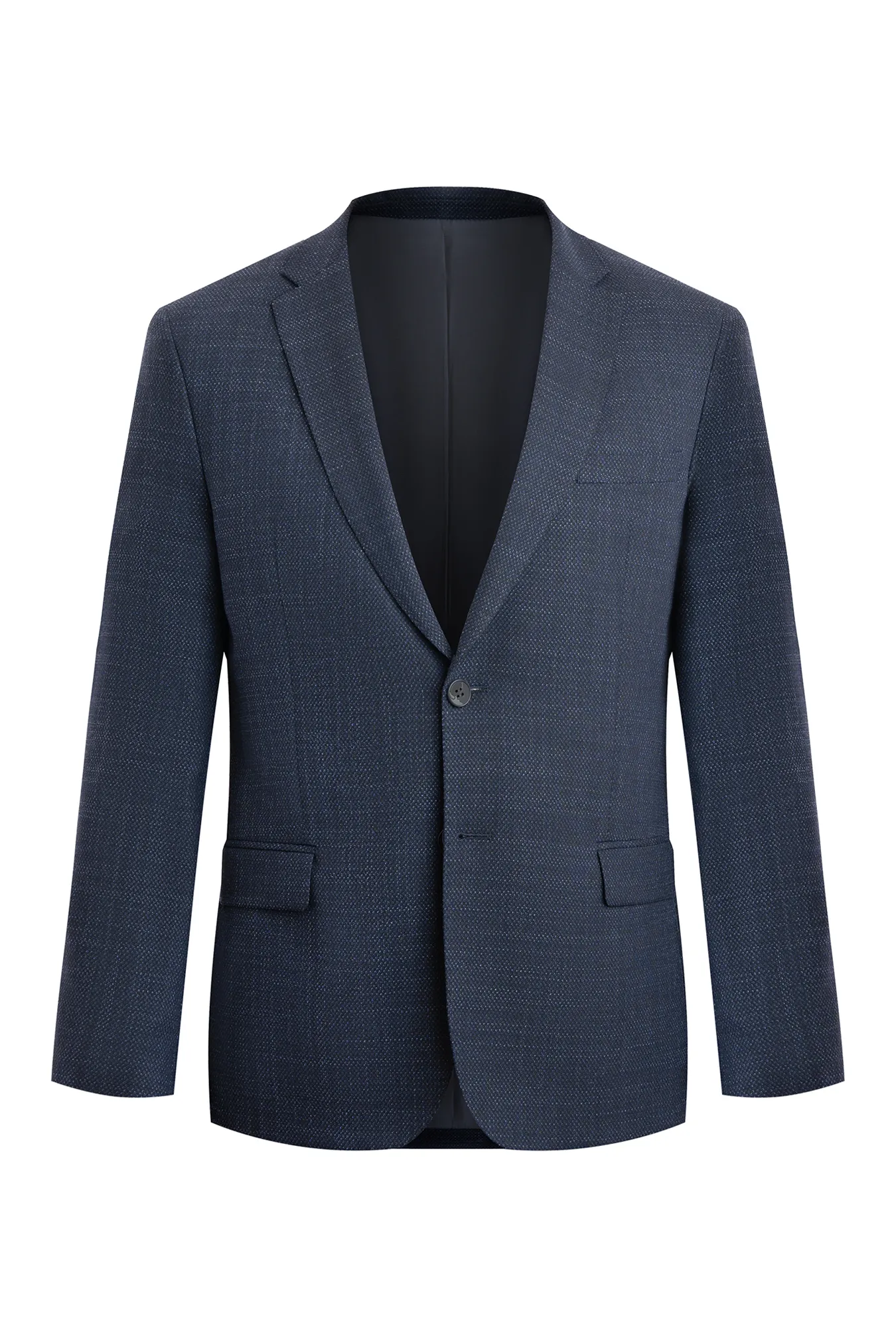 Классический однобортный пиджак прямого силуэта