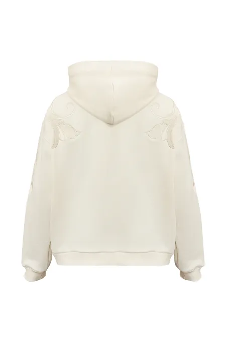 Детское худи на молнии с вышивкой