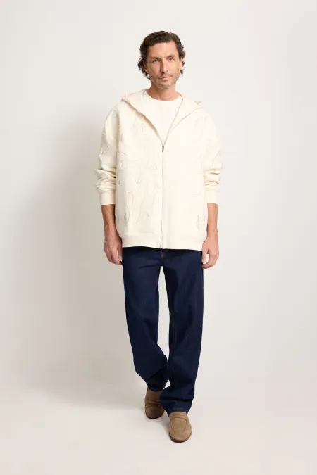 Мужское на молнии с вышивкой