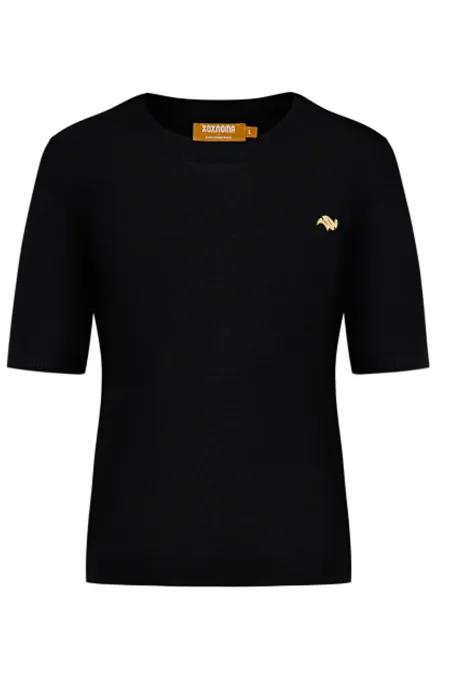 Джемпер с коротким рукавом