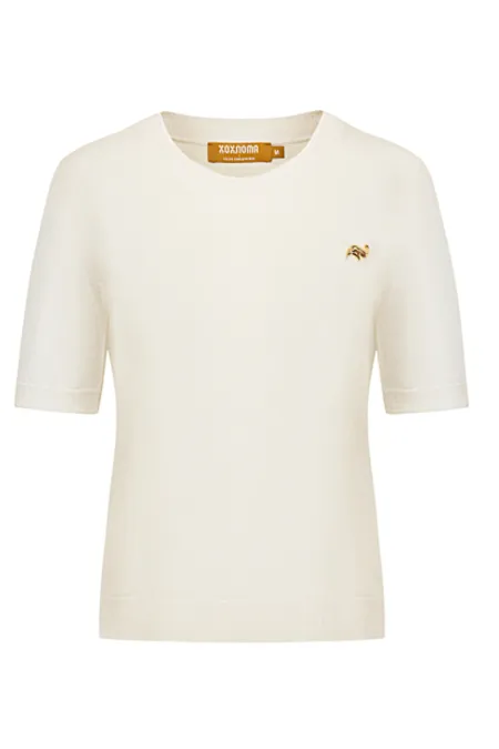 Джемпер с коротким рукавом