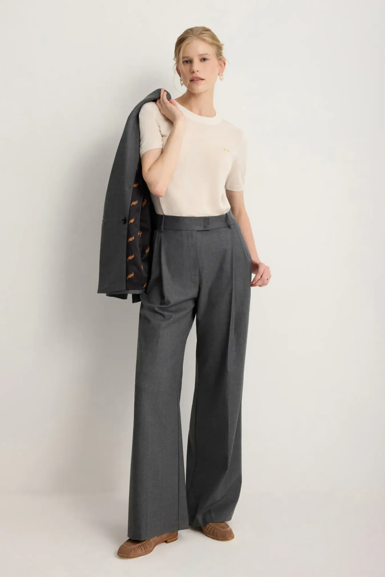 Джемпер с коротким рукавом