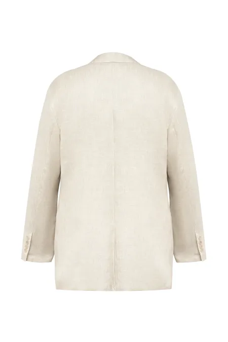 Льняной пиджак