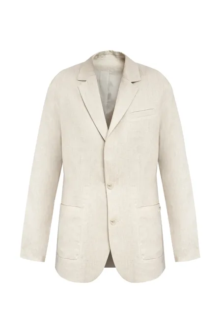 Льняной пиджак