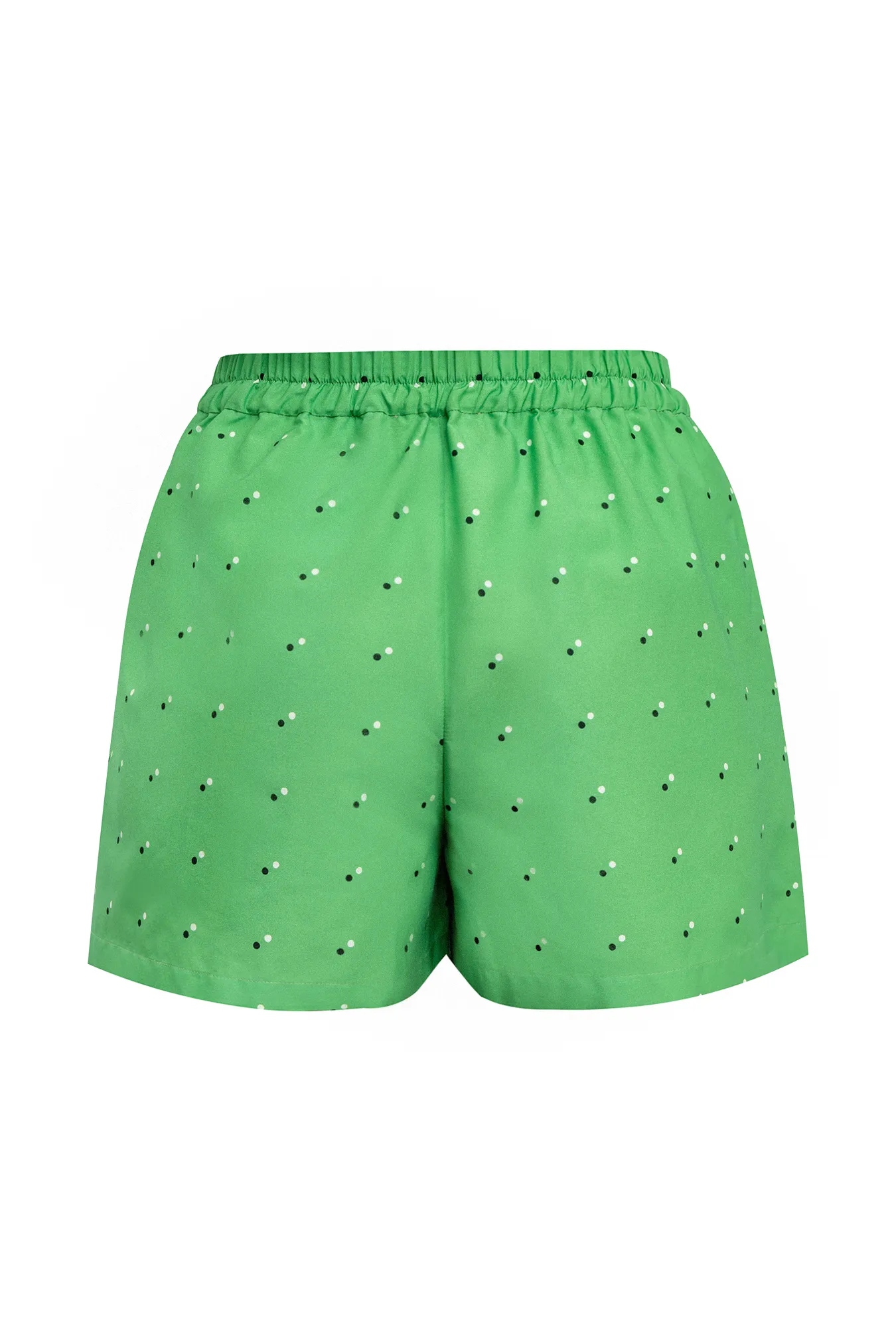 Шорты из хлопка и шелка