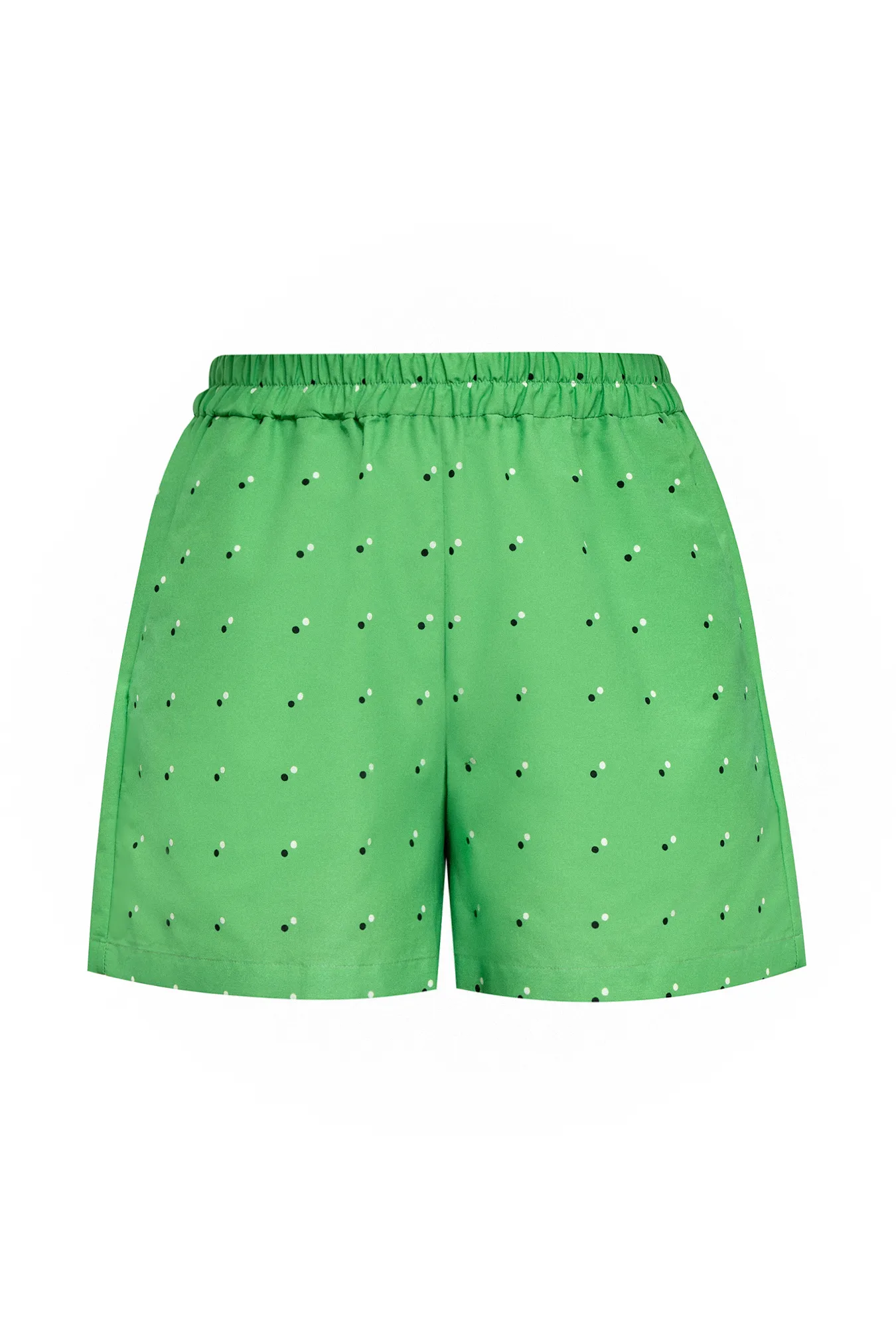 Шорты из хлопка и шелка