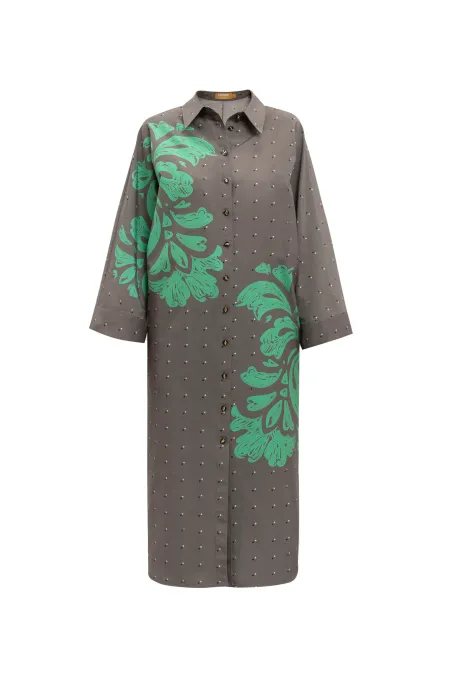 Легкое платье свободного силуэта