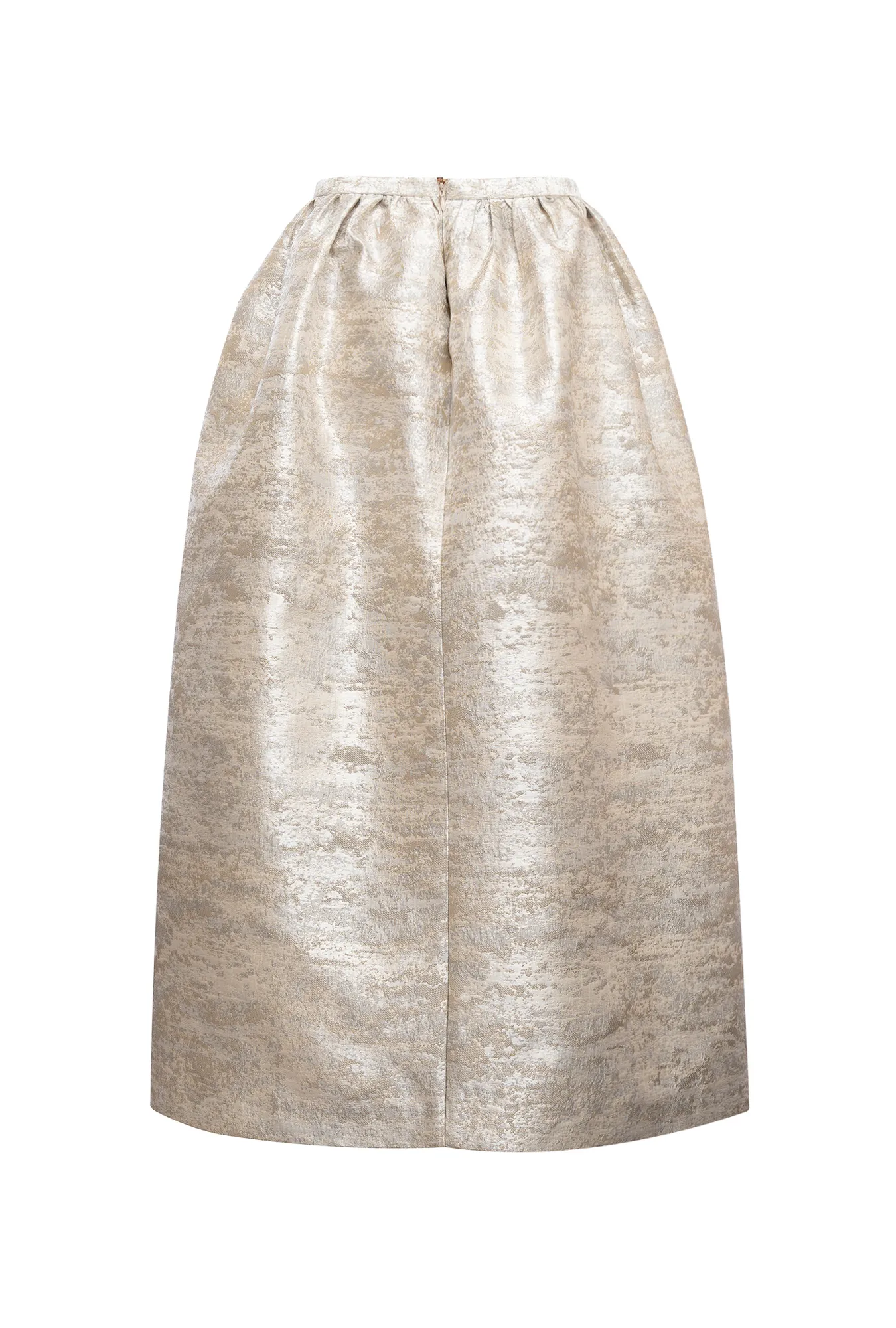 Легкая юбка-миди