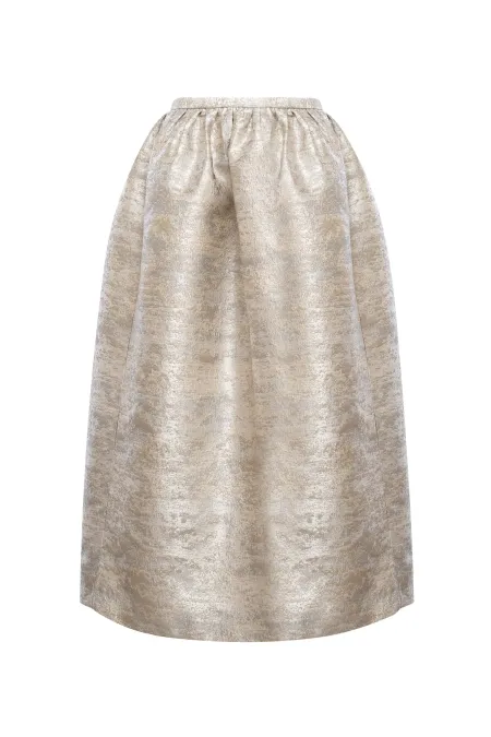 Легкая юбка-миди