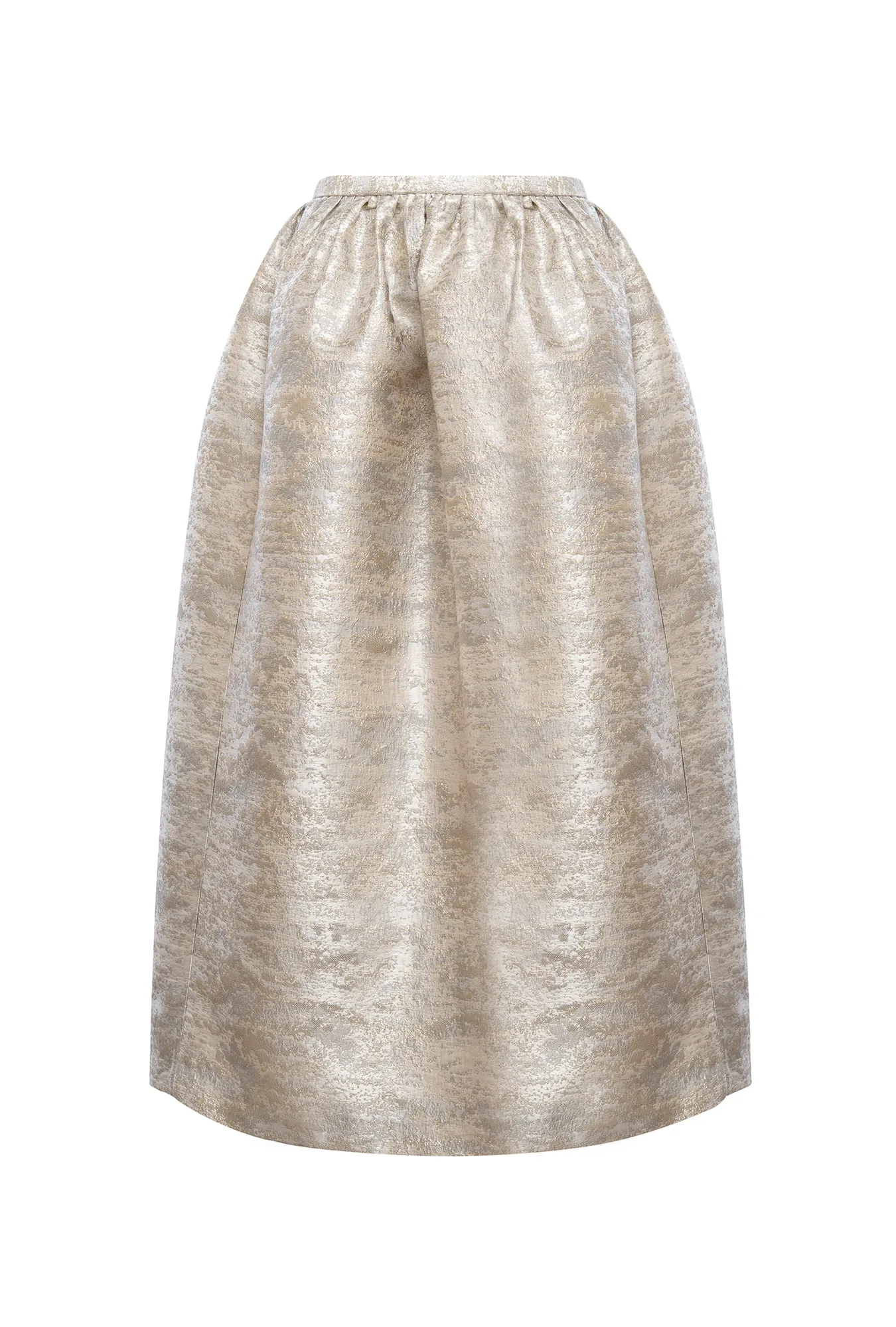 Легкая юбка-миди