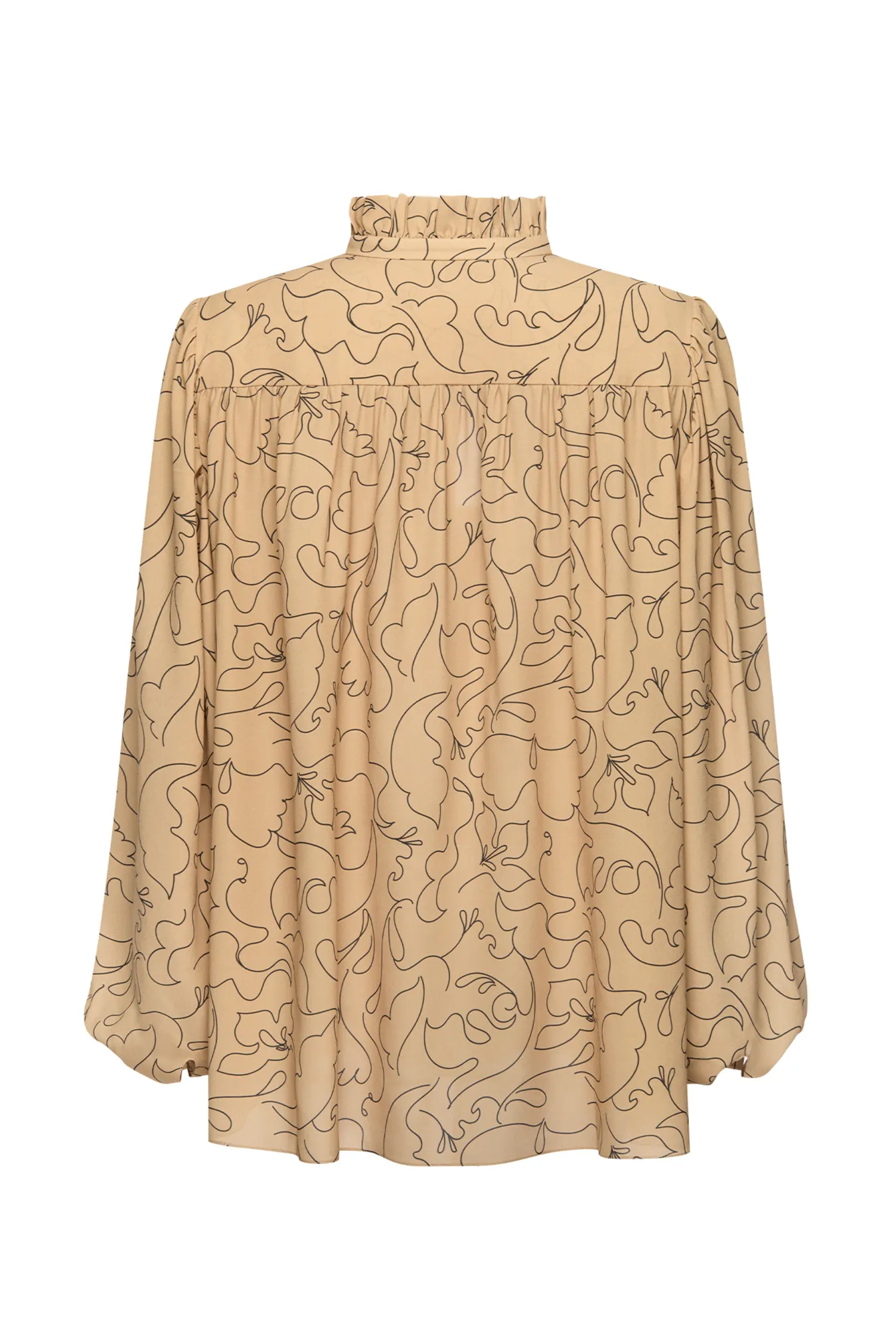 Блуза из 100% шелка