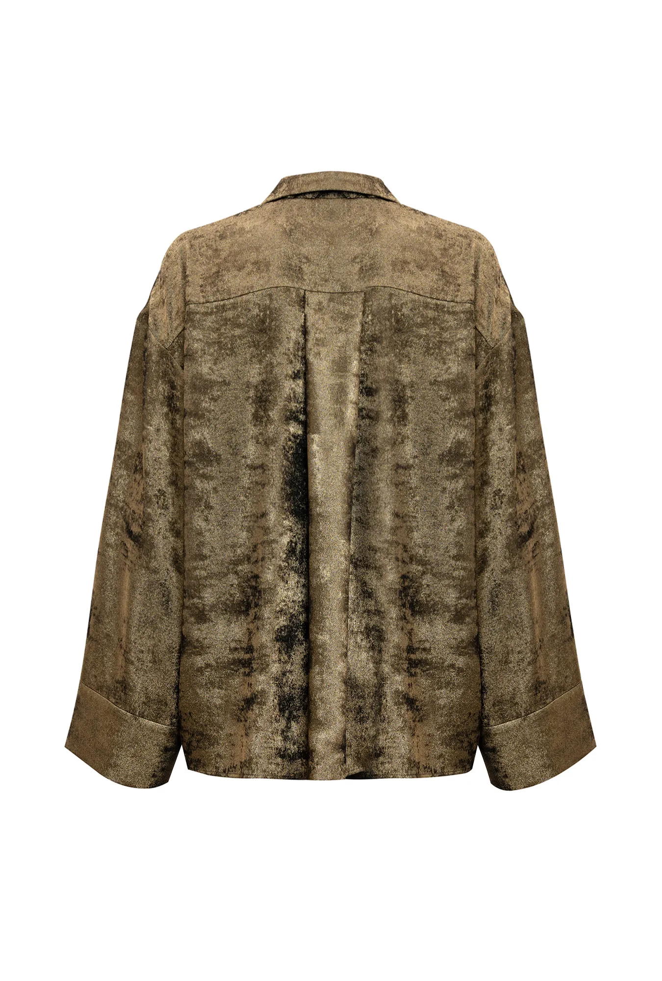 Блуза свободного силуэта