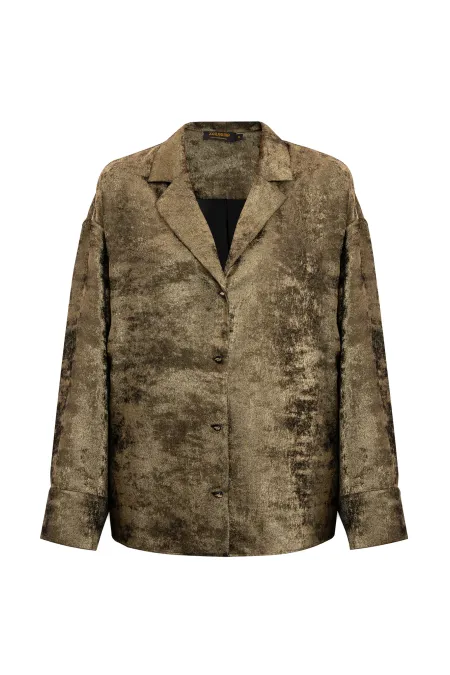 Блуза свободного силуэта