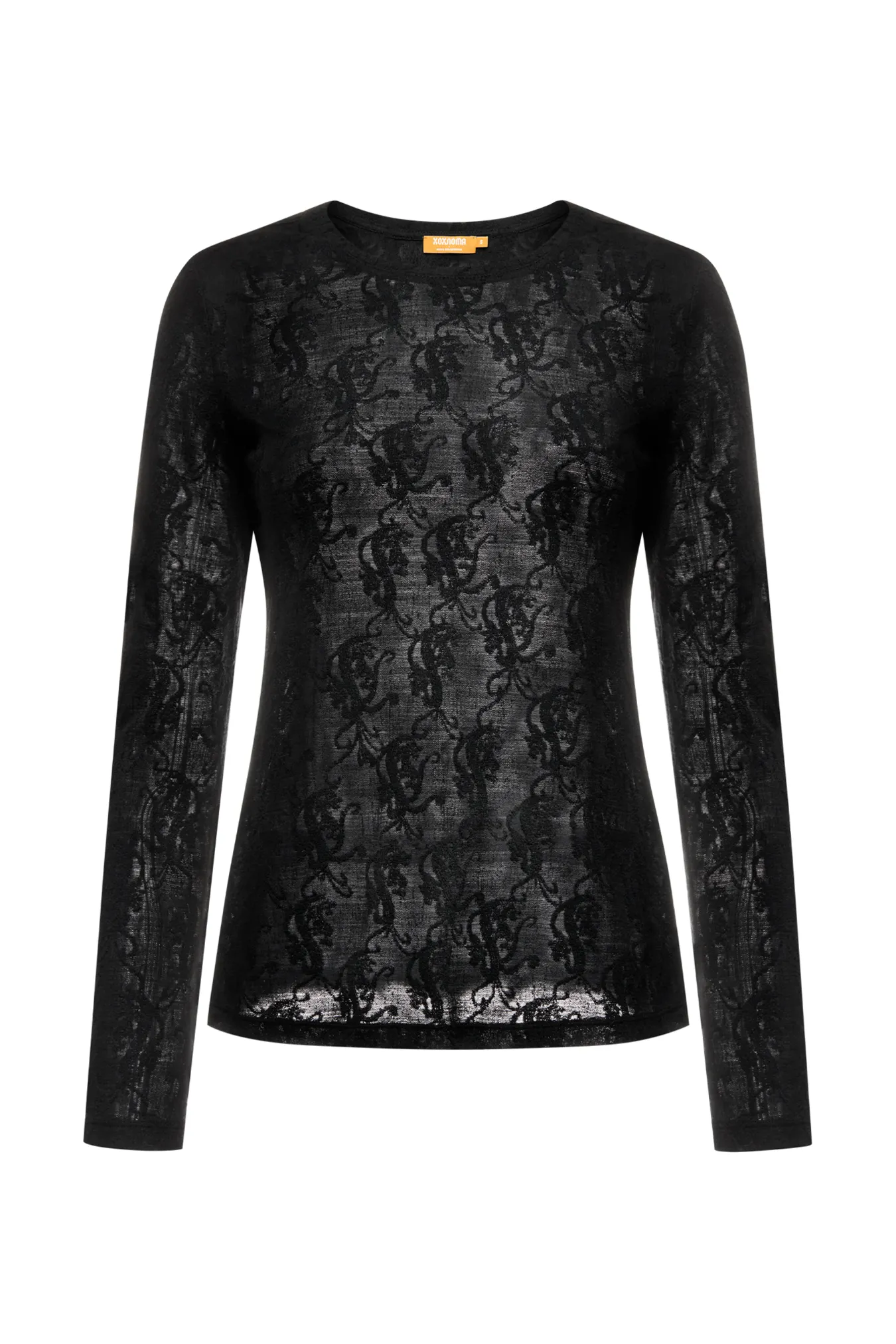 Лонгслив с вышивкой