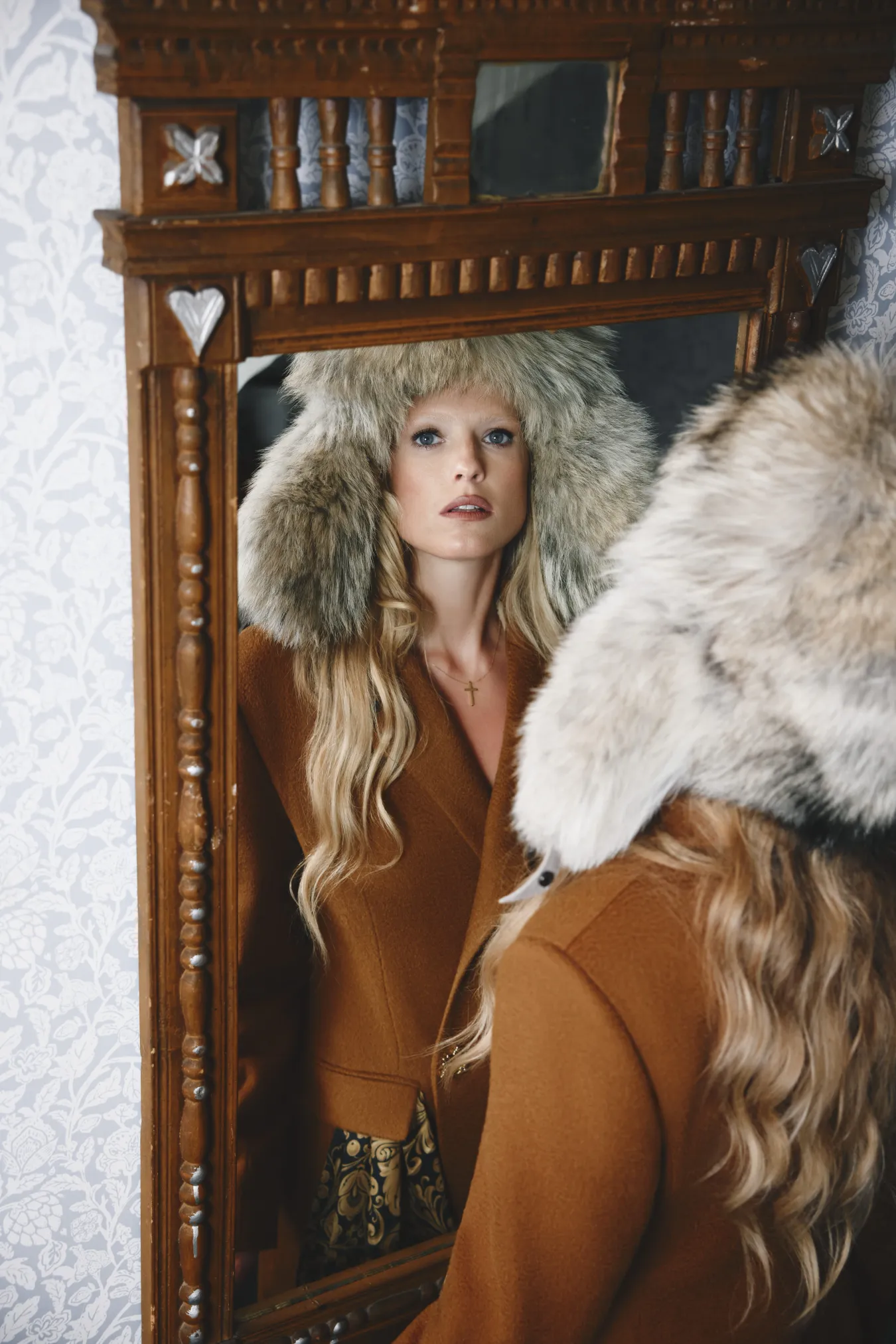 Пальто из 100% шерсти