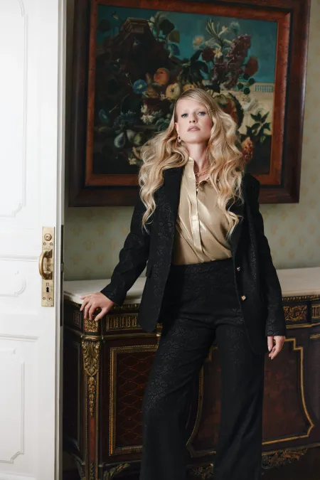 Кружевной жакет