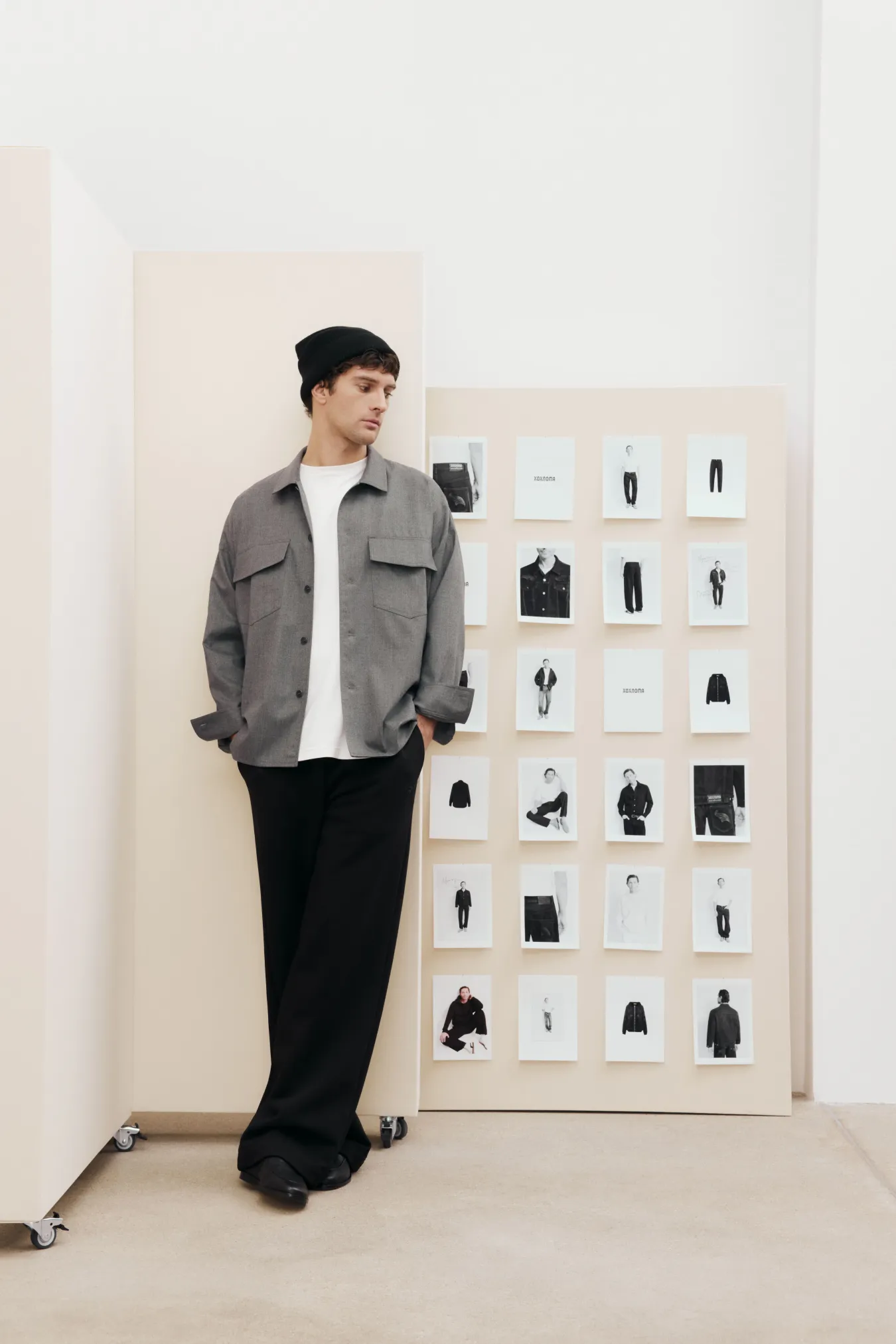 Мужская рубашка из шерсти