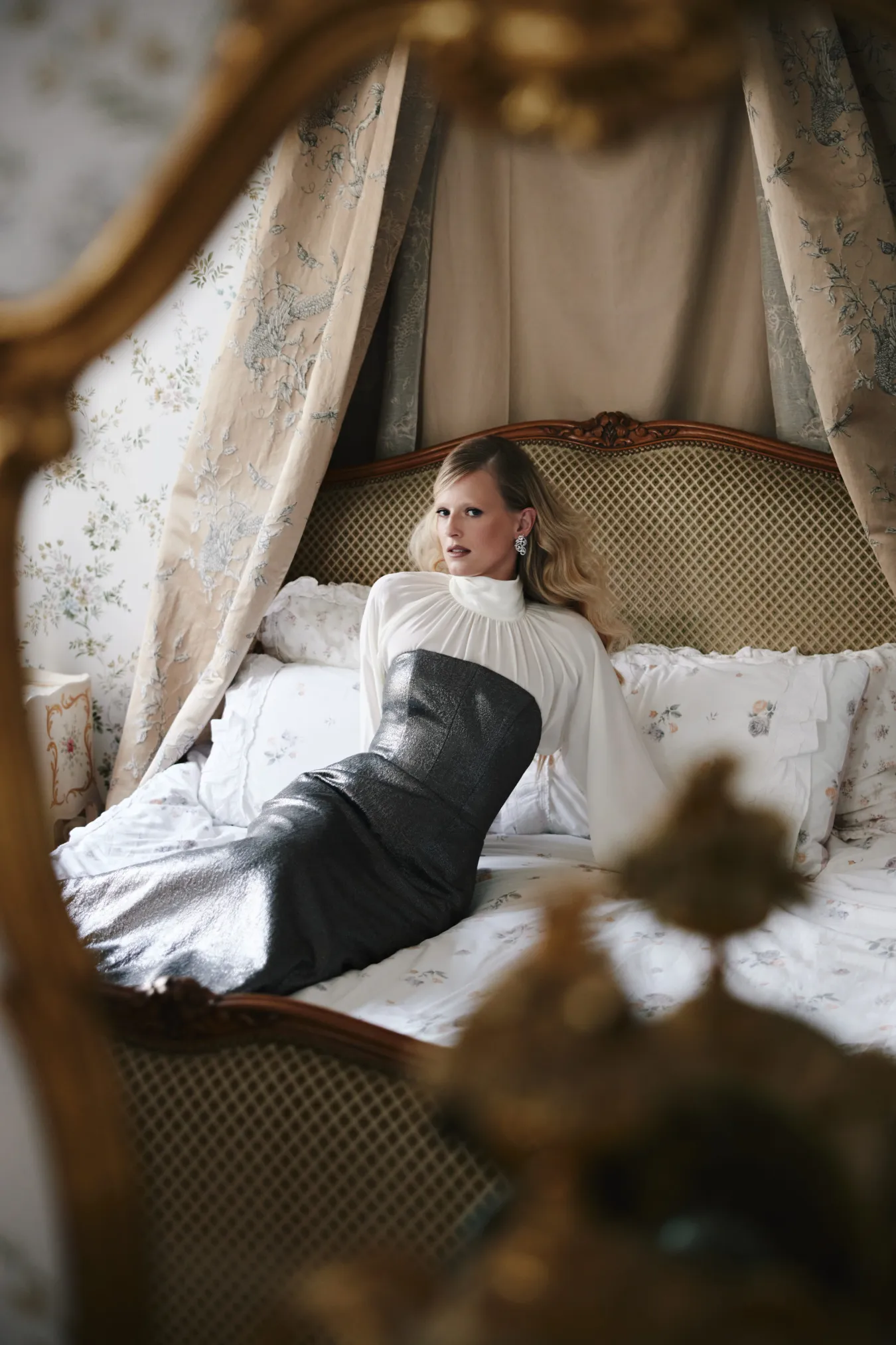 Шелковая блуза